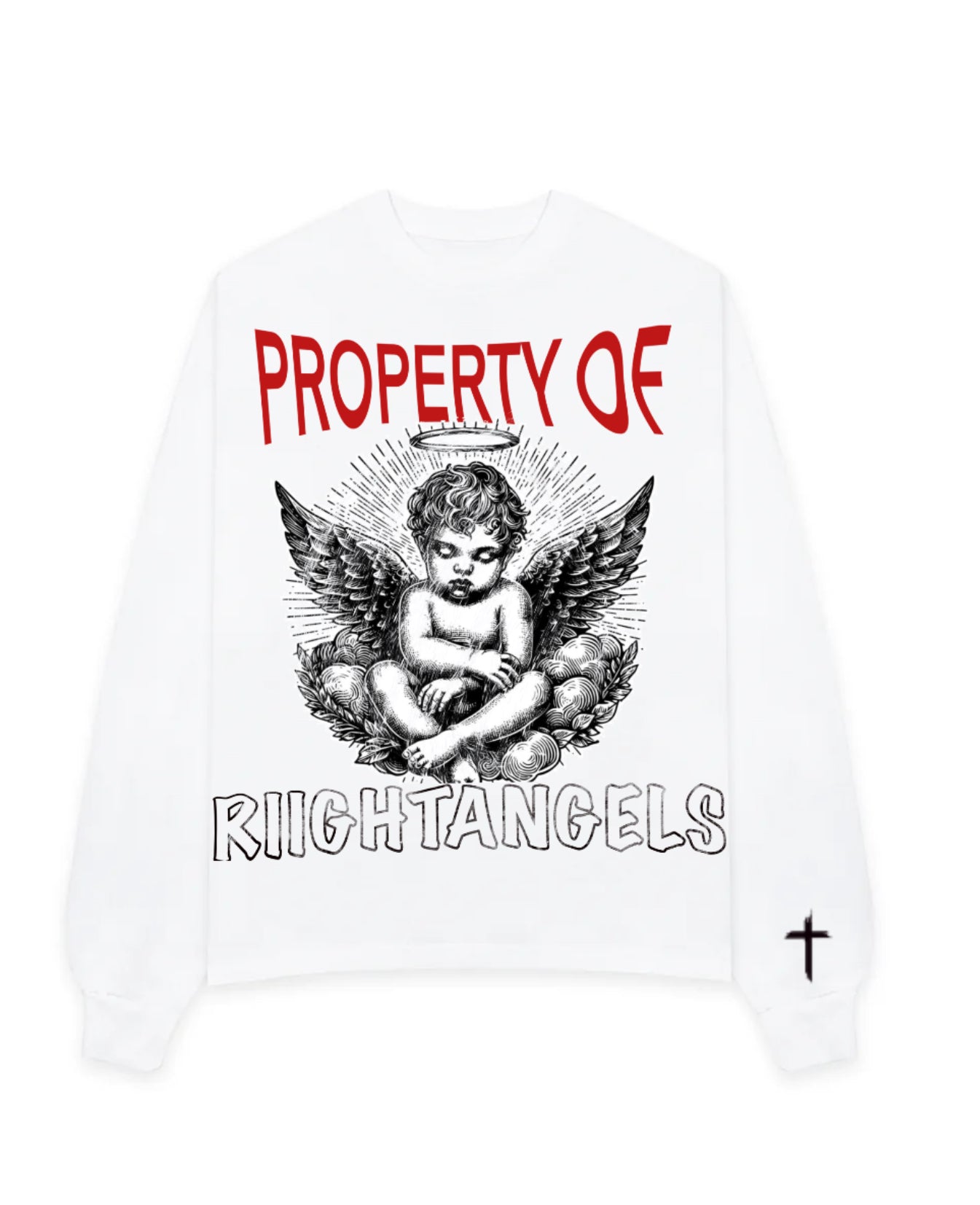 PROPERTY OF RIIGHT ANGELS LONG SLEEVE