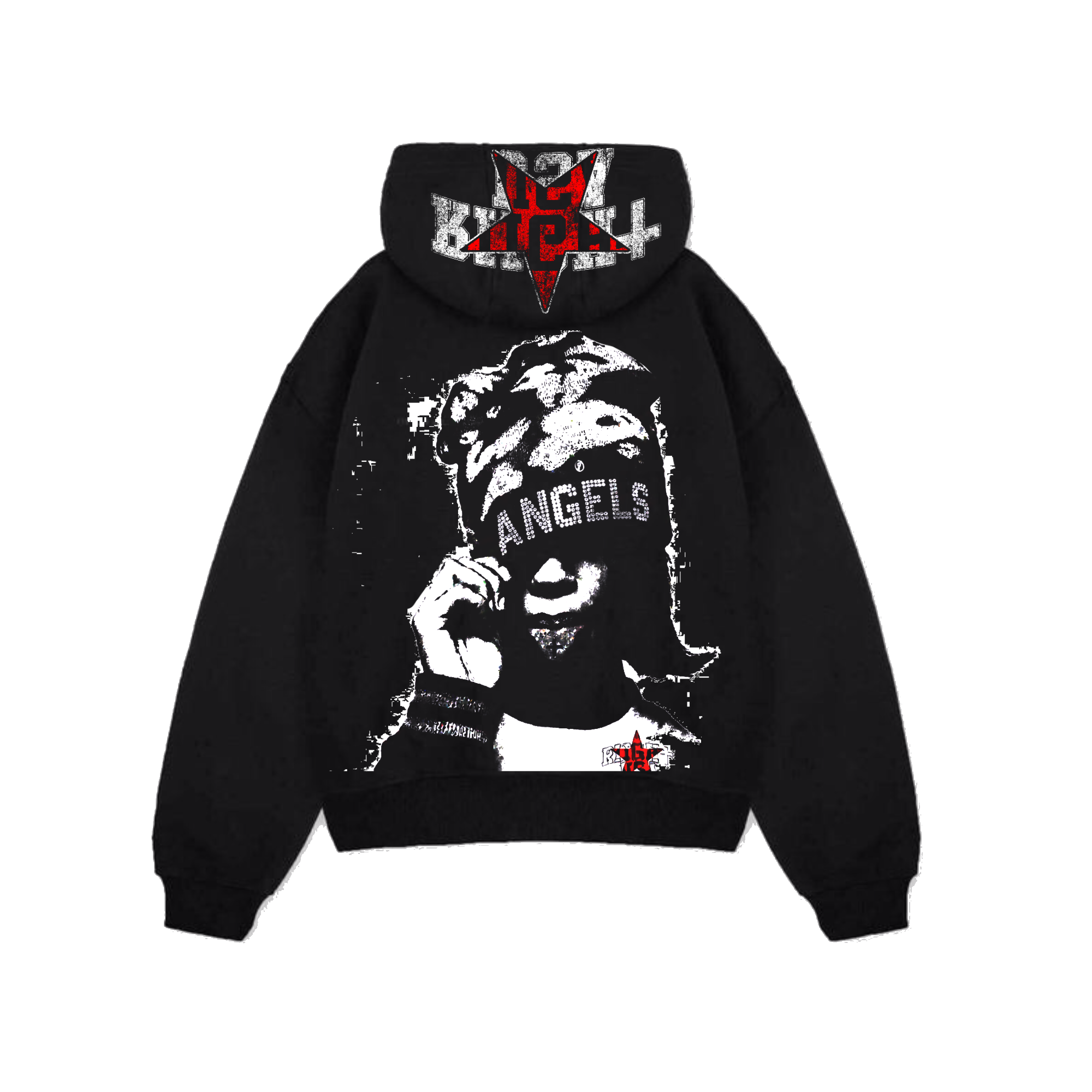 RIIGHT ANGEL GRAPHIC HOODIE ZIP